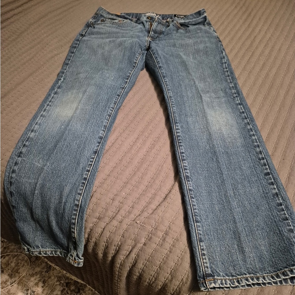 Chaps Women's Straight Leg Blue Jeans